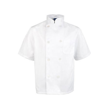 Allpoints Kng Sm Chef Coat Short Sleeve 1435S
